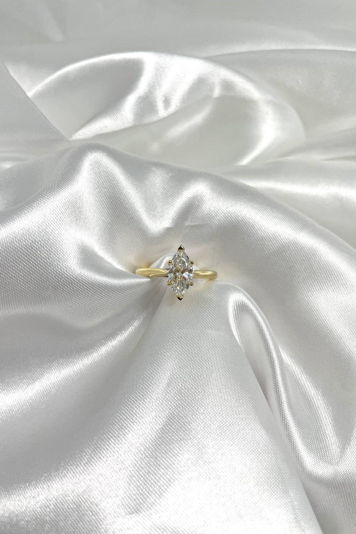 Marquise Solitaire 0.70 carat diamond engagement ring available at LeGassick Diamonds and Jewellery Gold Coast, Australia.