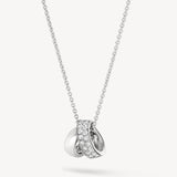 Inside Out Multi Wear Rondel Diamond Pendant Necklace In White Gold From Hearts On Fire exclusively available from LeGassick Fine Jewellery, Gold Coast, Australia.