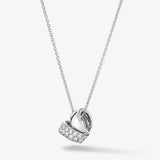 Inside Out Multi Wear Rondel Diamond Pendant Necklace In White Gold From Hearts On Fire exclusively available from LeGassick Fine Jewellery, Gold Coast, Australia.