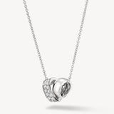 Inside Out Multi Wear Rondel Diamond Pendant Necklace In White Gold From Hearts On Fire exclusively available from LeGassick Fine Jewellery, Gold Coast, Australia.