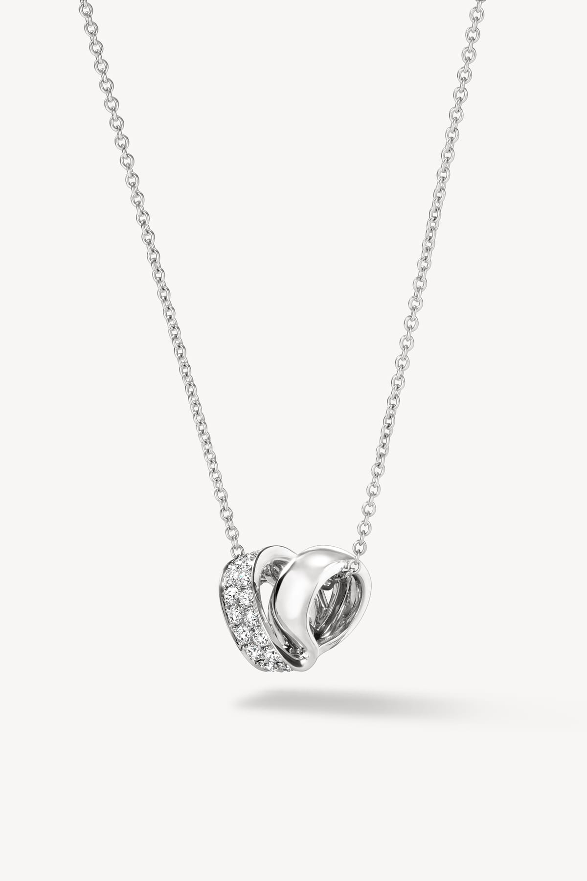 Inside Out Multi Wear Rondel Diamond Pendant Necklace In White Gold From Hearts On Fire exclusively available from LeGassick Fine Jewellery, Gold Coast, Australia.
