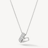 Inside Out Multi Wear Rondel Diamond Pendant Necklace In White Gold From Hearts On Fire exclusively available from LeGassick Fine Jewellery, Gold Coast, Australia.