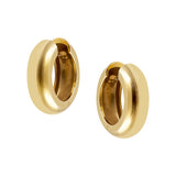 Plain Huggie Earrings In Yellow Gold available from LeGassick Jewellery, Gold Coast, Australia. Showrooms at Pacific Fair and Runaway Bay Centre.