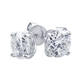Samantha... 3 Carat Lab Created Diamond Stud Earrings In White Gold from The Madison Collection and exclusive to LeGassick.