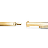 Vela Crossover Bangle From Hearts On Fire exclusive to LeGassick Jewellery, Gold Coast, Australia.