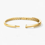 Vela Crossover Bangle From Hearts On Fire exclusive to LeGassick Jewellery, Gold Coast, Australia.