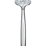 0.70 Carat Vela Halo Ring From Hearts On Fire exclusive to LeGassick Jewellery, Gold Coast, Australia.