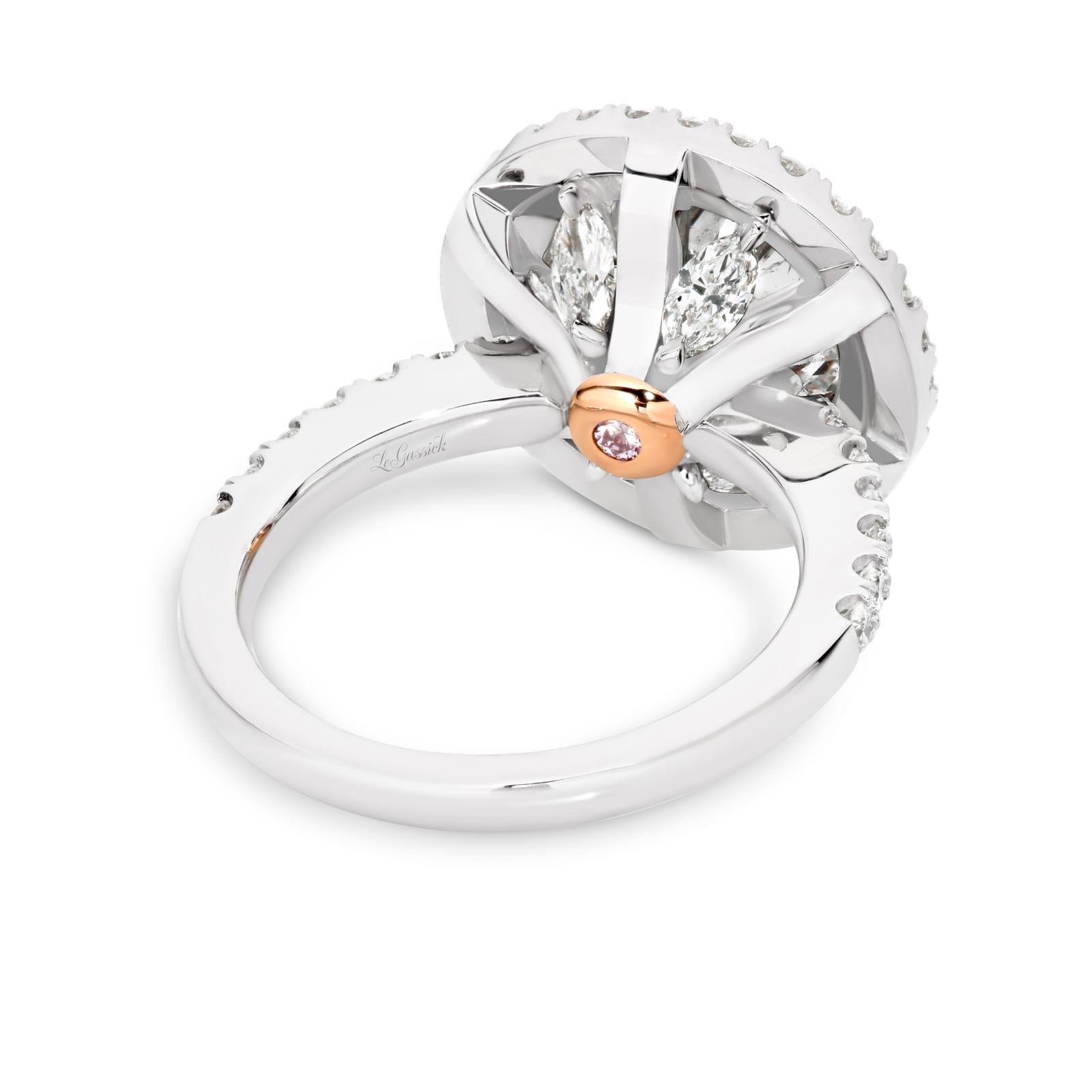 Cleopatra 4.51ct Round Brilliant Cut Diamond Ring part of the Beyond Luxury Collection by LeGassick.