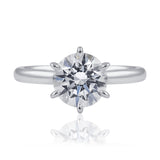 Holly... 2.00 Carat Round Brilliant Cut Lab Created Diamond Set Ring from The Madison Collection exclusive to LeGassick Jewellery.