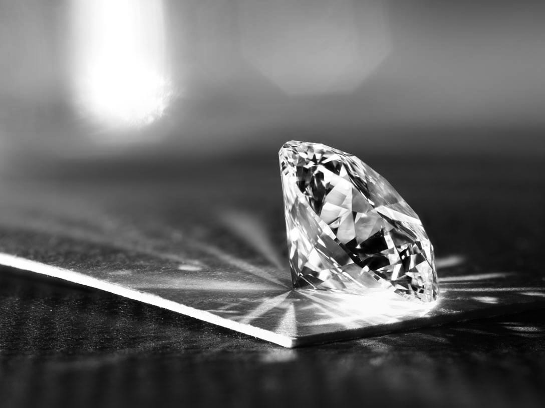 The LeGassick diamond is a whiter, brighter diamond.