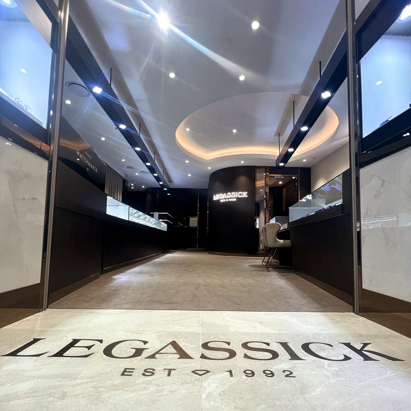 The entrance to LeGassick at Runaway Bay Centre.