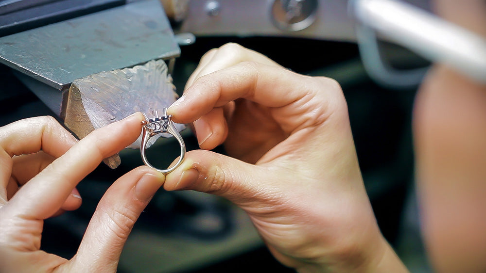 Award-winning Master Jeweller Renee Hudson designs and creates custom jewellery in LeGassick's in-store workshop on the Gold Coast, Australia. LeGassick's Master Jewellers can bring your jewellery dreams to life.