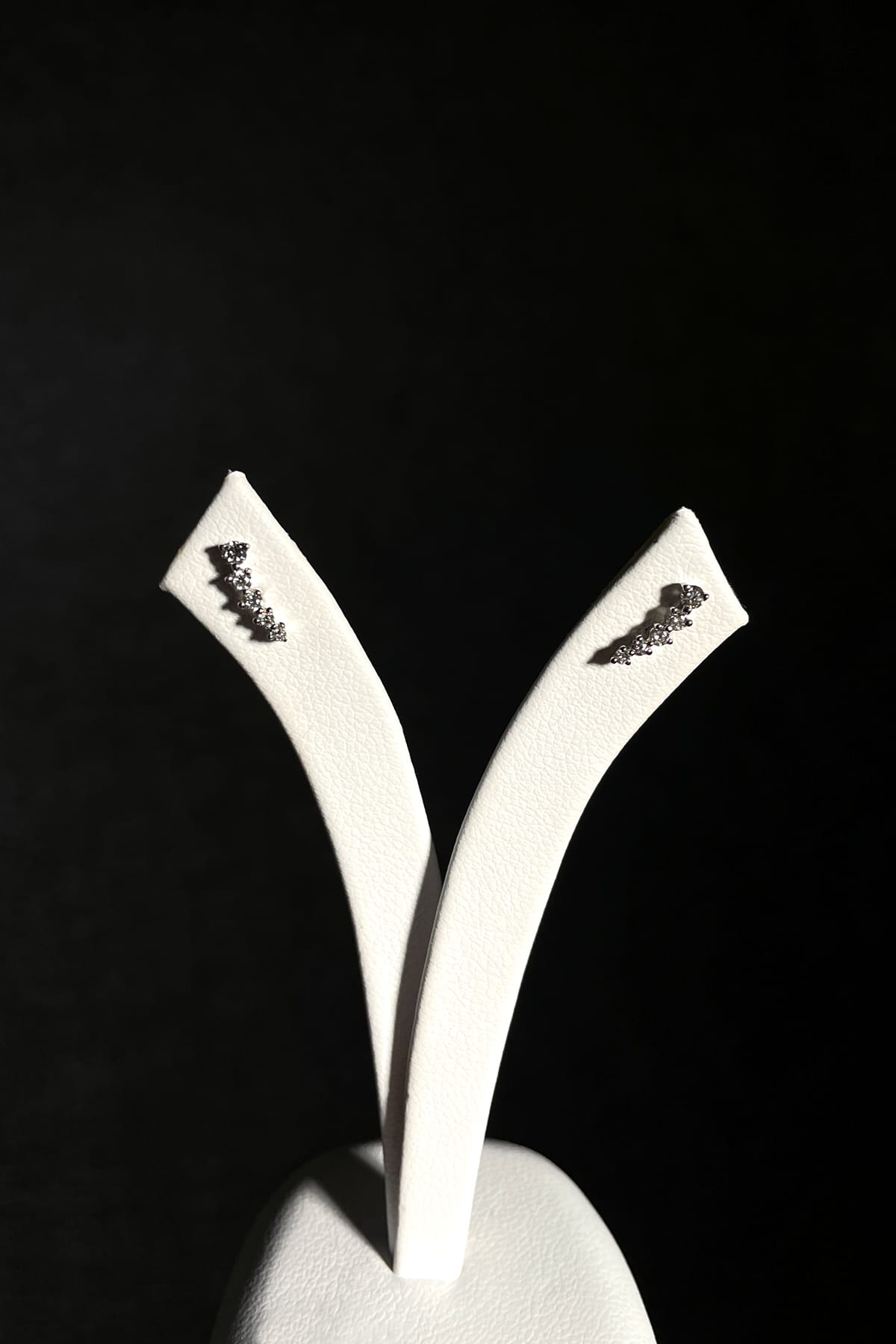18 Carat White Gold Diamond Earrings available at LeGassick Diamonds and Jewellery Gold Coast, Australia.