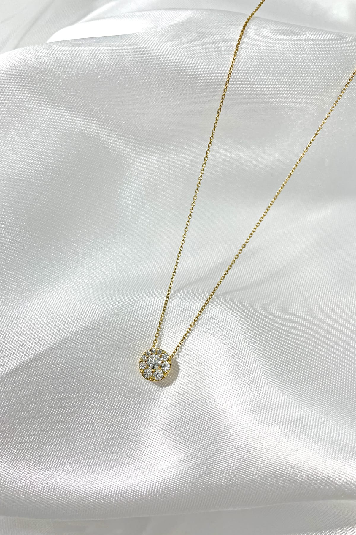 Tessa Diamond Circle Pendant From Hearts On Fire available at LeGassick Diamonds and Jewellery Gold Coast, Australia.