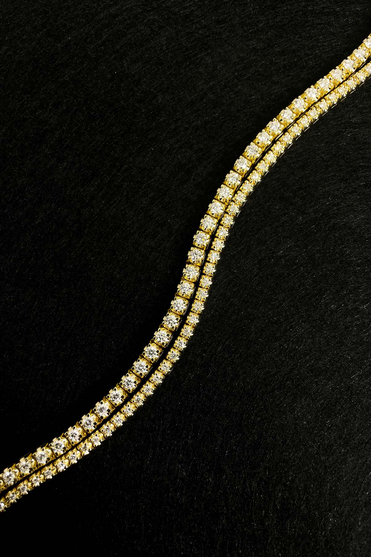 9 Carat Gold Tennis Bracelet available at LeGassick Diamonds and Jewellery Gold Coast, Australia.