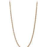 9 Carat Yellow Gold 50cm Flat Diamond Cut Cable 1.6mm Chain available at LeGassick Diamonds and Jewellery Gold Coast, Australia.