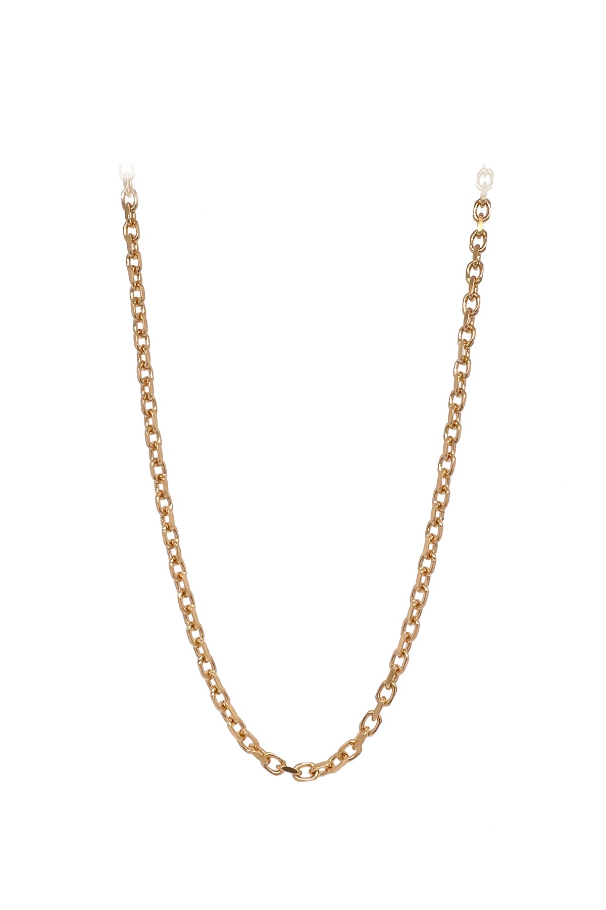 9 Carat Yellow Gold 50cm Flat Diamond Cut Cable 2.1mm Chain available at LeGassick Diamonds and Jewellery Gold Coast, Australia.
