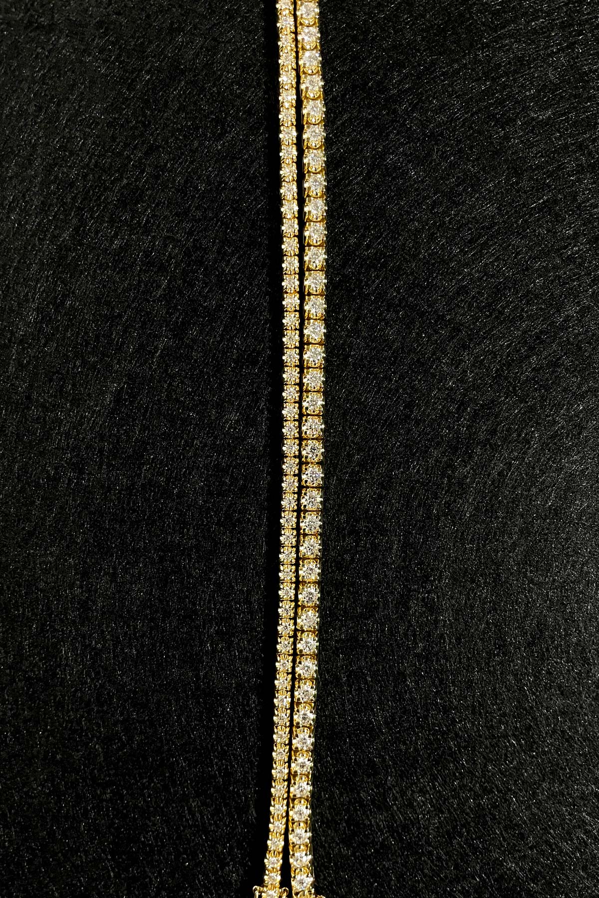 9 Carat Gold Tennis Bracelet available at LeGassick Diamonds and Jewellery Gold Coast, Australia.
