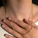 9 Carat Yellow Gold 50cm 2.4mm 3+1 Diamond Cut Cable Chain available at LeGassick Diamonds and Jewellery Gold Coast, Australia.