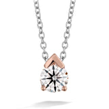 Aerial Single Diamond Pendant From Hearts On Fire available at LeGassick Diamonds and Jewellery Gold Coast, Australia.