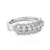 Aurora Seven Diamond Band From Hearts On Fire available at LeGassick Diamonds and Jewellery Gold Coast, Australia.