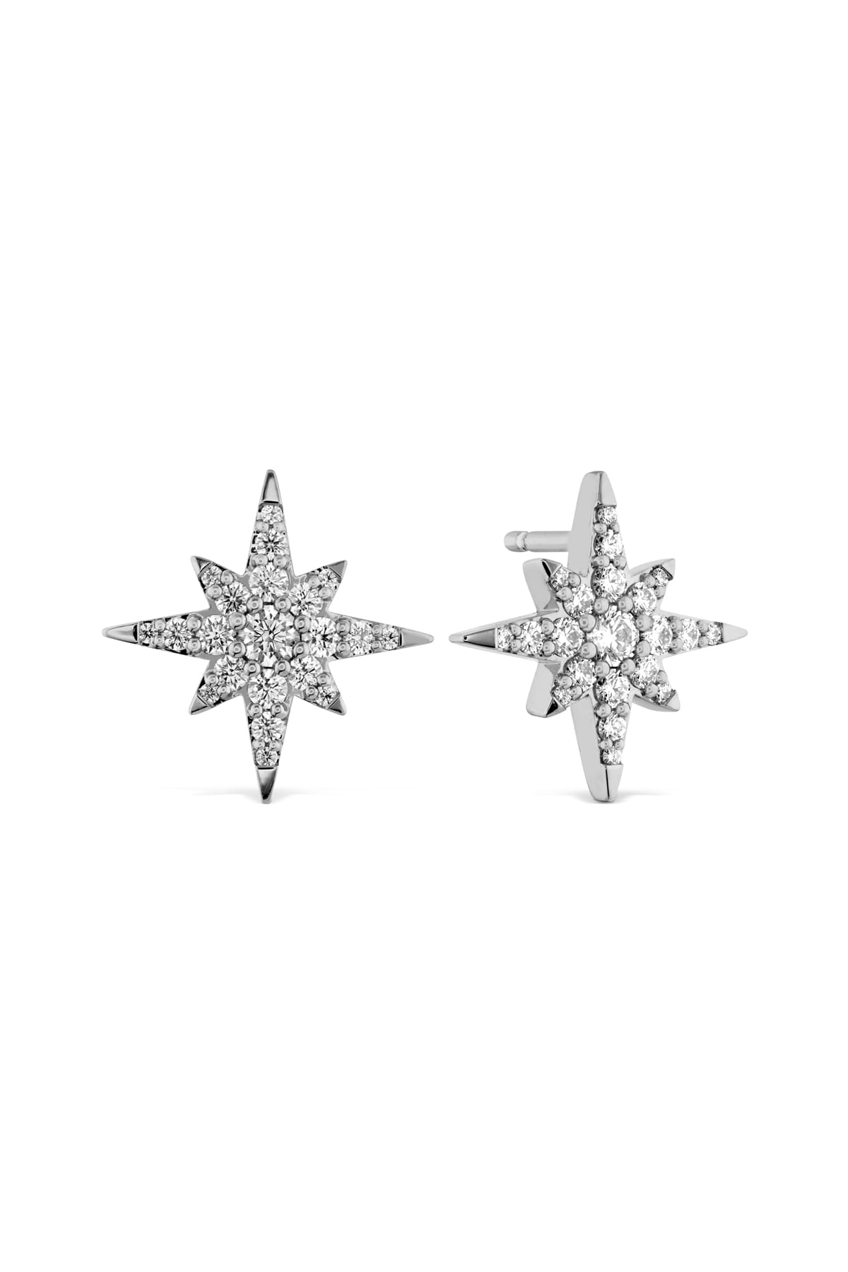 Charmed Starburst Diamond Earrings From Hearts On Fire available at LeGassick Diamonds and Jewellery Gold Coast, Australia.