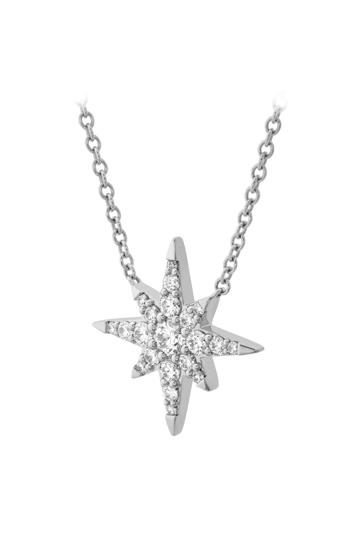 Charmed Starburst Pendant From Hearts On Fire available at LeGassick Diamonds and Jewellery Gold Coast, Australia