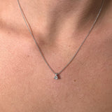 Classic 3 Prong Solitaire Pendant From Hearts On Fire available at LeGassick Diamonds and Jewellery Gold Coast, Australia.