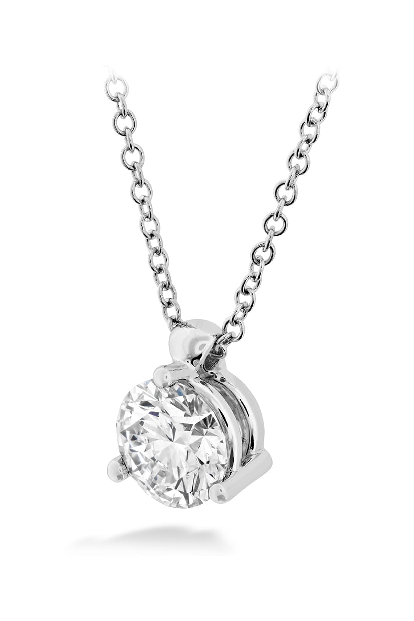 Classic 3 Prong Solitaire Pendant From Hearts On Fire available at LeGassick Diamonds and Jewellery Gold Coast, Australia.