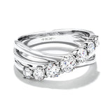 Intermingle Single Right Hand Ring From Hearts On Fire available at LeGassick Diamonds and Jewellery Gold Coast, Australia.