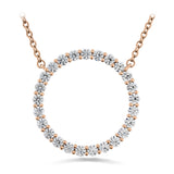Large Signature Circle Pendant From Hearts On Fire available at LeGassick Diamonds and Jewellery Gold Coast, Australia.