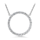Large Signature Circle Pendant From Hearts On Fire available at LeGassick Diamonds and Jewellery Gold Coast, Australia.
