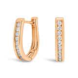 Stunning Diamond Huggie Earrings from LeGassick Diamonds and Jewellery Gold Coast, Australia
