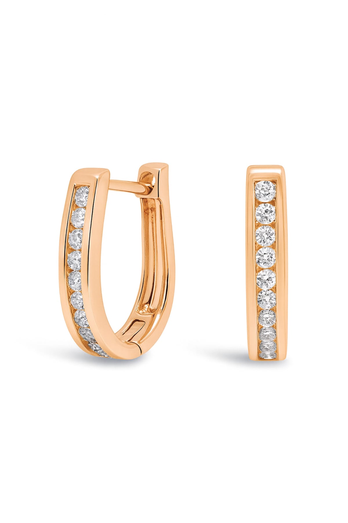 Stunning Diamond Huggie Earrings from LeGassick Diamonds and Jewellery Gold Coast, Australia