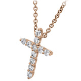 Medium Signature Cross Pendant From Hearts On Fire available at LeGassick Diamonds and Jewellery Gold Coast, Australia.