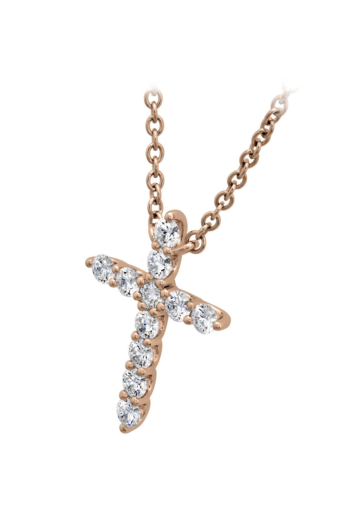 Medium Signature Cross Pendant From Hearts On Fire available at LeGassick Diamonds and Jewellery Gold Coast, Australia.