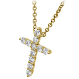 Medium Signature Cross Pendant From Hearts On Fire available at LeGassick Diamonds and Jewellery Gold Coast, Australia.