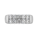 Signature Double Row Ring From Hearts On Fire available at LeGassick Diamonds and Jewellery Gold Coast, Australia.