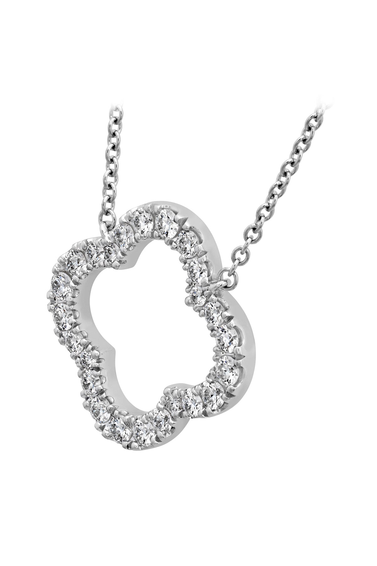 Signature Petal Pendant - Large From Hearts On Fire available at LeGassick Diamonds and Jewellery Gold Coast, Australia.