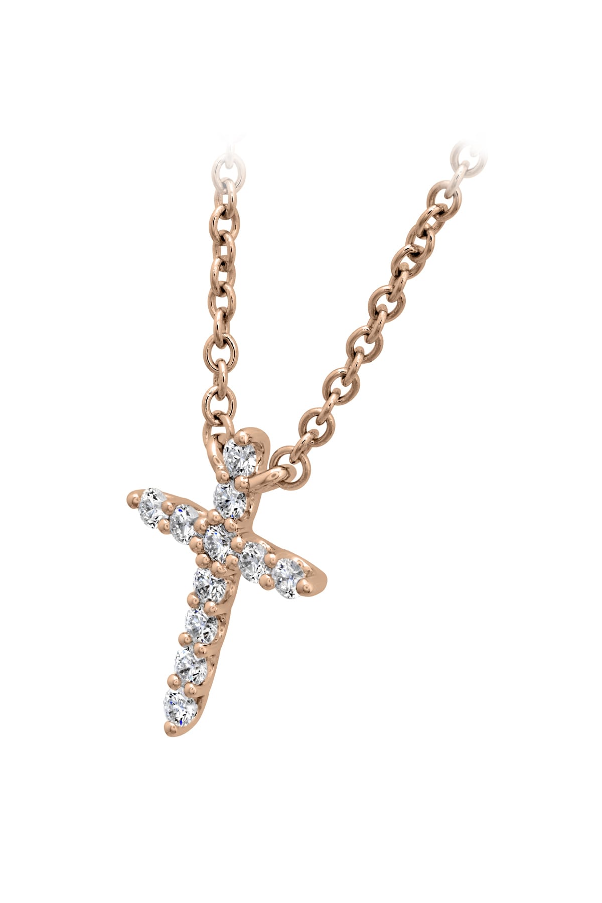 Small Signature Cross Pendant From Hearts On Fire available at LeGassick Diamonds and Jewellery Gold Coast, Australia.