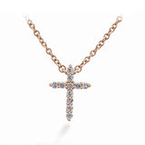 Small Signature Cross Pendant From Hearts On Fire available at LeGassick Diamonds and Jewellery Gold Coast, Australia.
