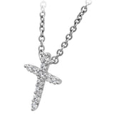 Small Signature Cross Pendant From Hearts On Fire available at LeGassick Diamonds and Jewellery Gold Coast, Australia.