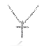 Small Signature Cross Pendant From Hearts On Fire available at LeGassick Diamonds and Jewellery Gold Coast, Australia.
