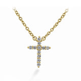 Small Signature Cross Pendant From Hearts On Fire available at LeGassick Diamonds and Jewellery Gold Coast, Australia.