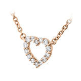 Small Signature Heart Pendant From Hearts On Fire available at LeGassick Diamonds and Jewellery Gold Coast, Australia.