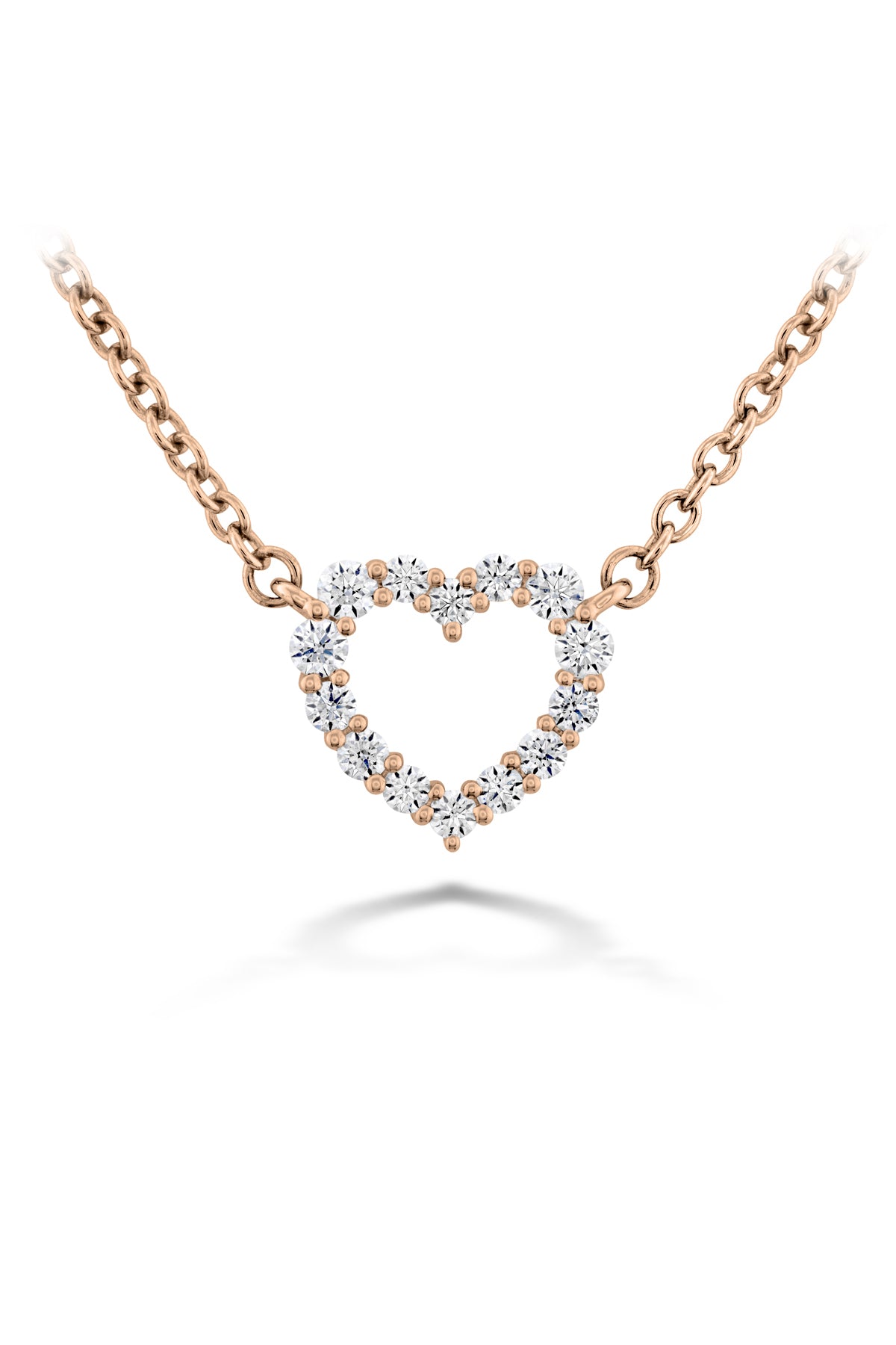 Small Signature Heart Pendant From Hearts On Fire available at LeGassick Diamonds and Jewellery Gold Coast, Australia.