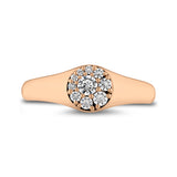 Tessa Circle Signet Ring From Hearts On Fire available at LeGassick Diamonds and Jewellery Gold Coast, Australia.