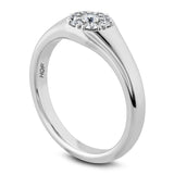 Tessa Circle Signet Ring From Hearts On Fire available at LeGassick Diamonds and Jewellery Gold Coast, Australia.
