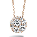 Tessa Diamond Circle Pendant From Hearts On Fire available at LeGassick Diamonds and Jewellery Gold Coast, Australia.