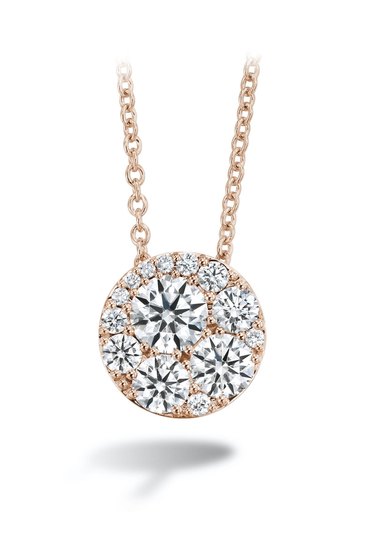 Tessa Diamond Circle Pendant From Hearts On Fire available at LeGassick Diamonds and Jewellery Gold Coast, Australia.